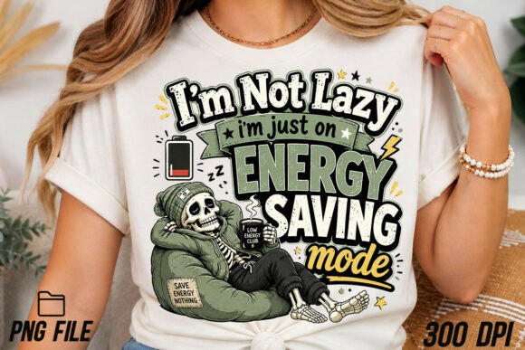 I’m Not Lazy: Energy Saving Mode PNG