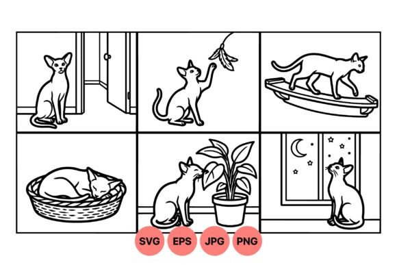 Indoor Cat Line Art SVG: A Designer’s Real-World Embroidery Review